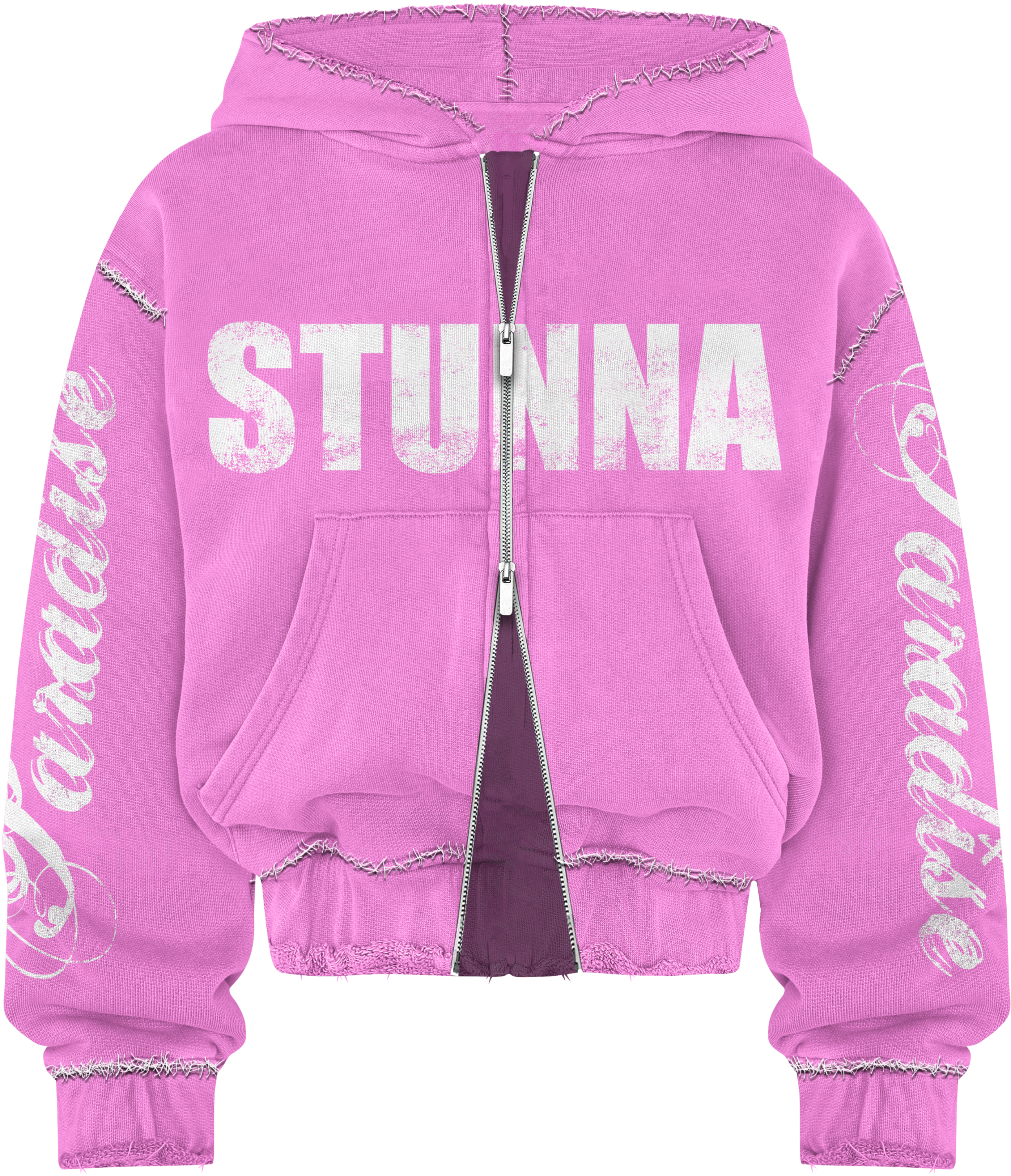 Pink “STUNNA” Hoodie